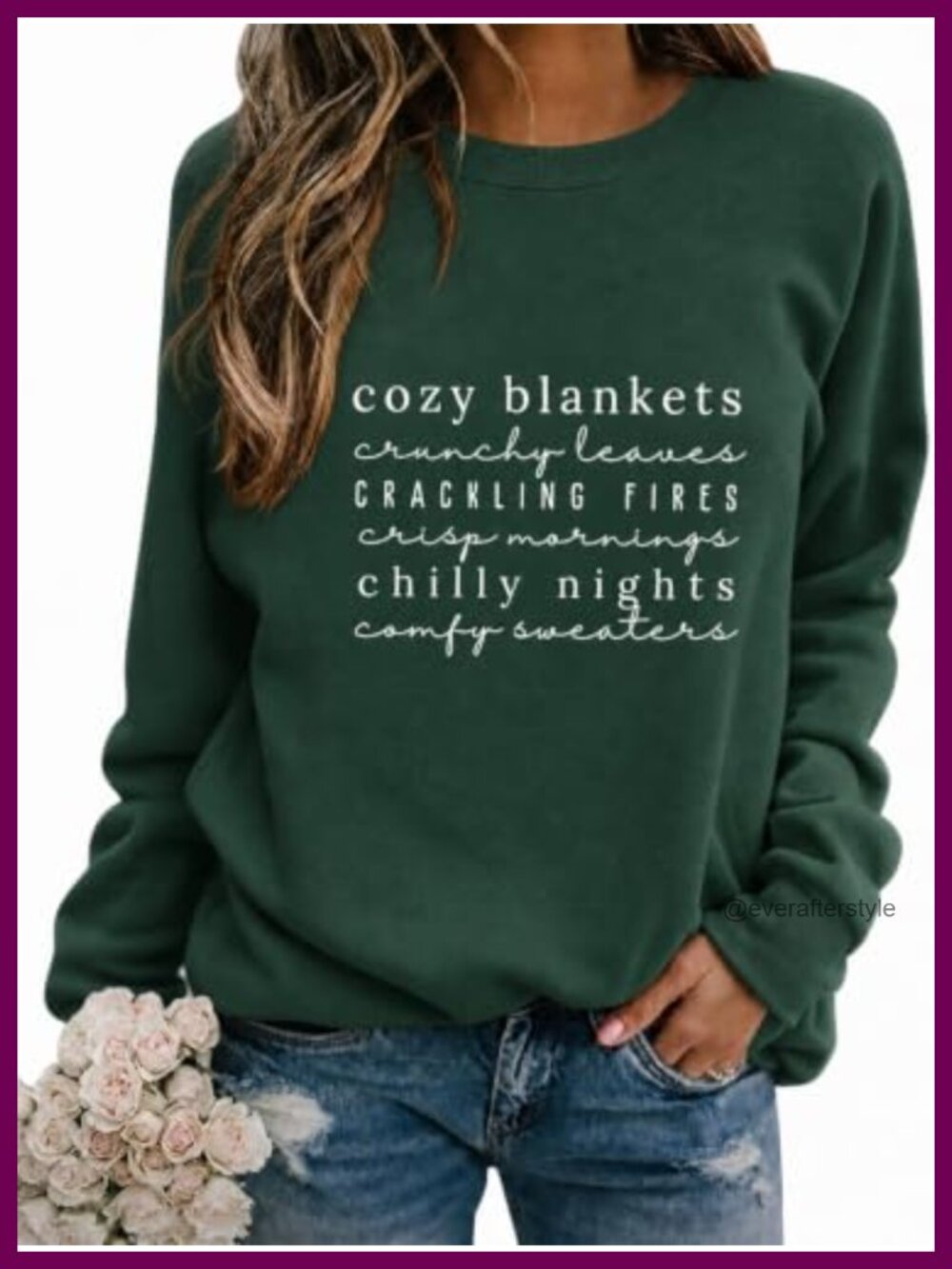 Thanksgiving Letter Print Sweatshirt Cotton Blend Crewneck Pullover Top